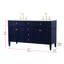 Ensemble de meuble-lavabo double 60 "Rivers-1795338646