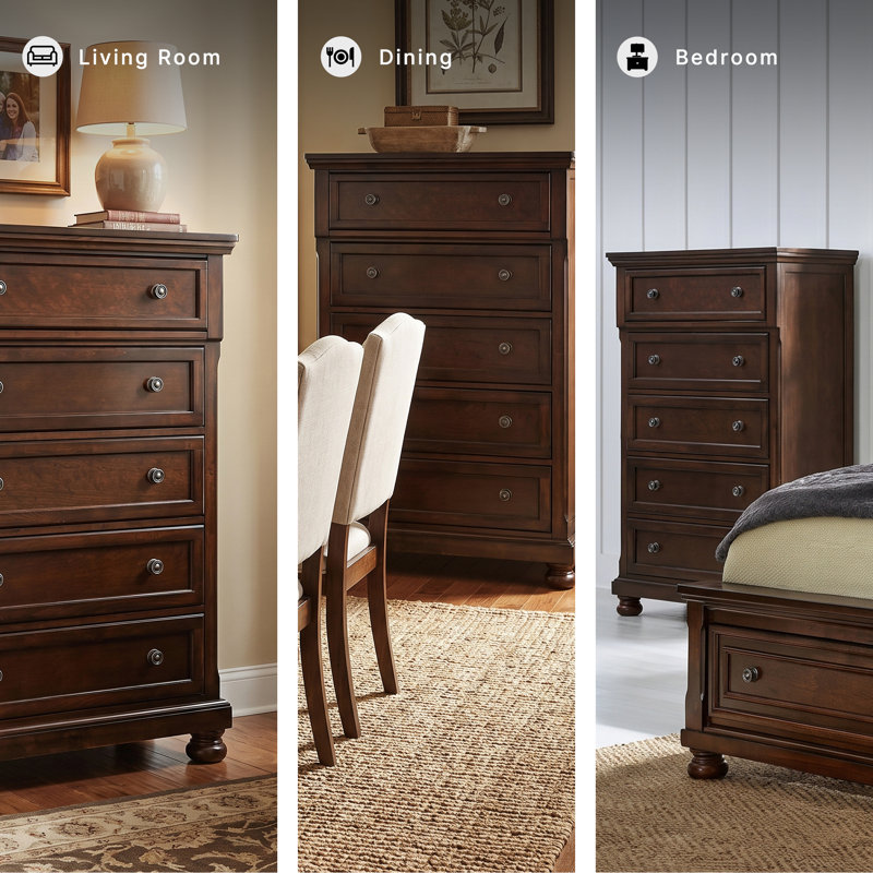 Commode 5 tiroirs 39,75 po Emylie