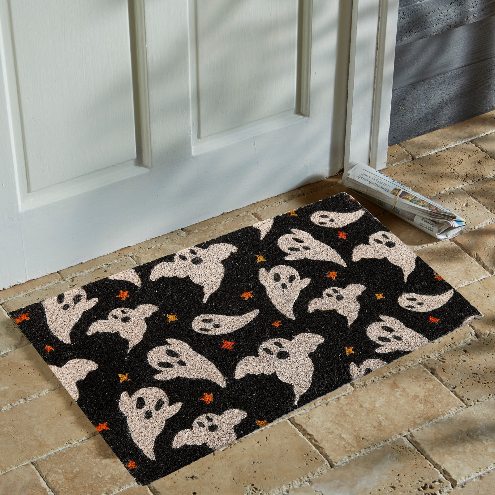 Ivanelle Halloween Doormat, 30" L x 18" W