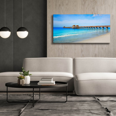 «Naples Florida Pier» par Epic Portfolio, art mural sur toile