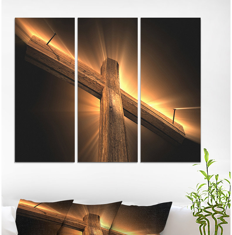 « cross cross », impression à multiples images sur toile tendue