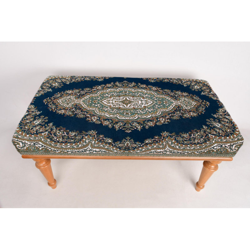 Banc de tapis turc, banc de repose-pieds, banc de coiffeuse, banc de couloir, banc bohémien, banc de décoration intérieure, banc fait à la main, banc de chambre à coucher