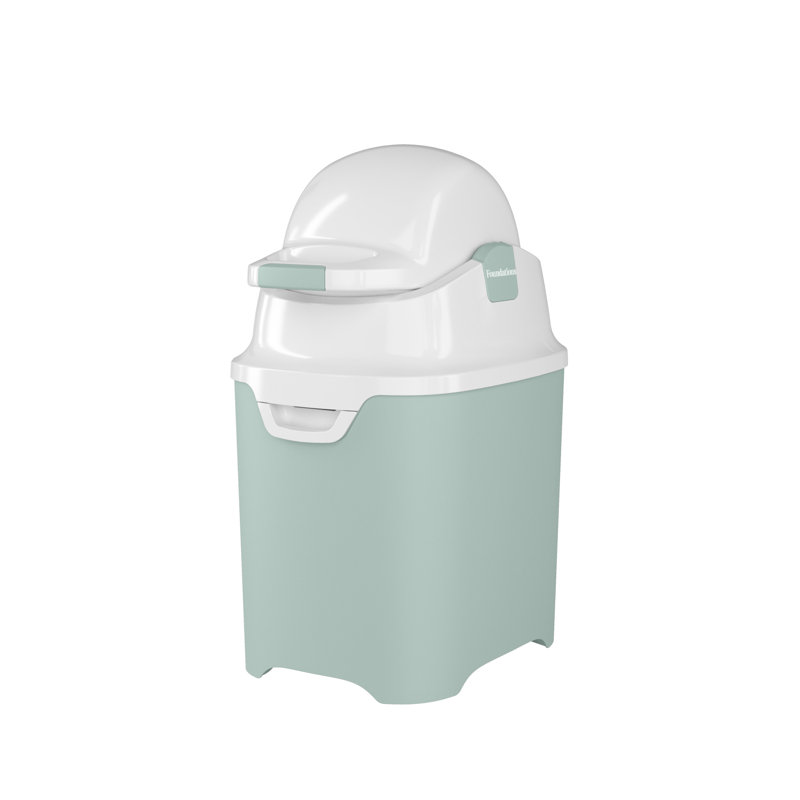 Mini-seau Ã  couches, poubelle de 5,7 litres, Vert