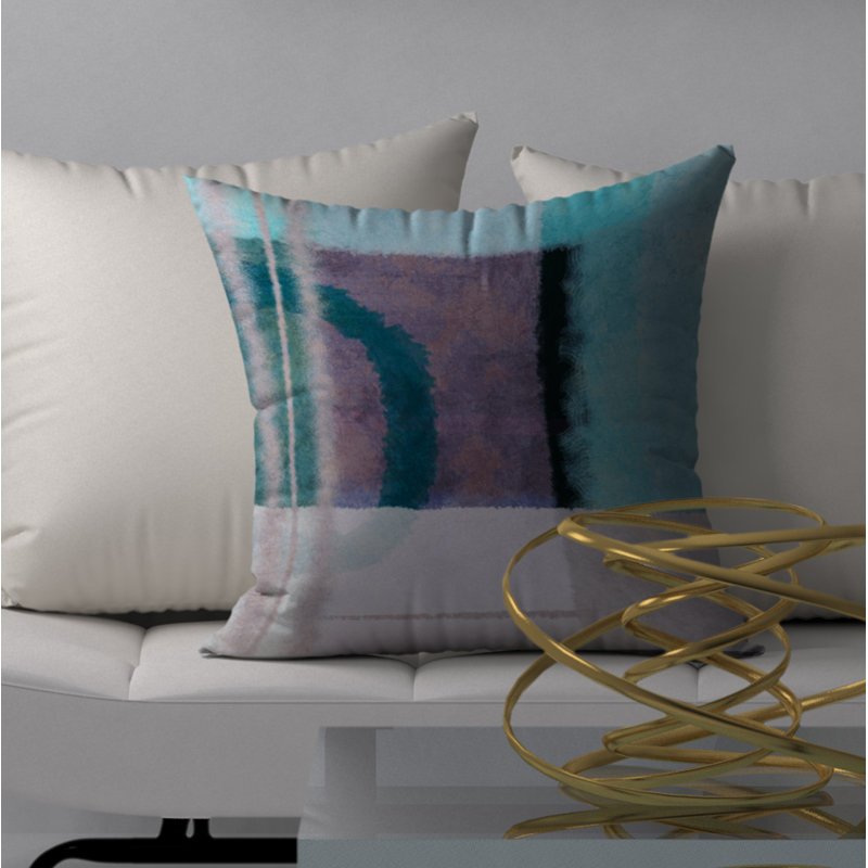  Housse de coussin carré et insert, 18 po x 18 po
