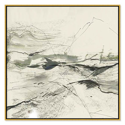 Green Sketches Print