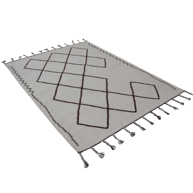 Trumbull Geometric Hand Woven Area Rug, Rectangle 200 x 290cm