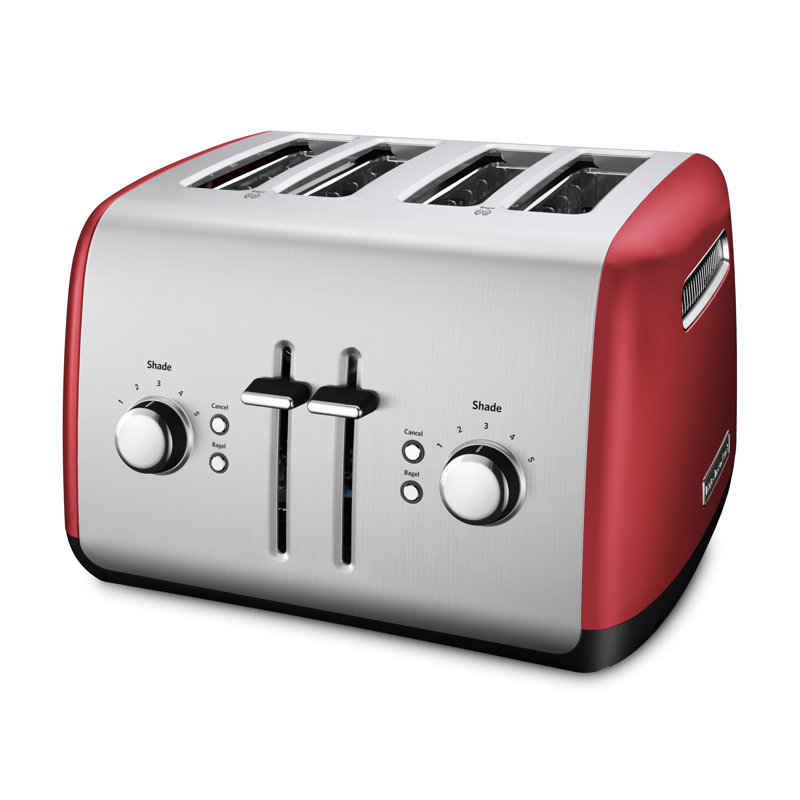 KitchenAid® 4-Slice Toaster with Manual High-Lift Lever, Empire Red