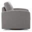 Chaise pivotante Grazia - gris-2141268710