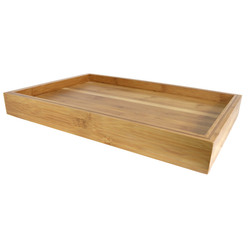 Plateau de service et support en bois / plastique Rosseto