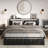 Brisna Vegan Leather Platform Bed-1424863788-1460935027