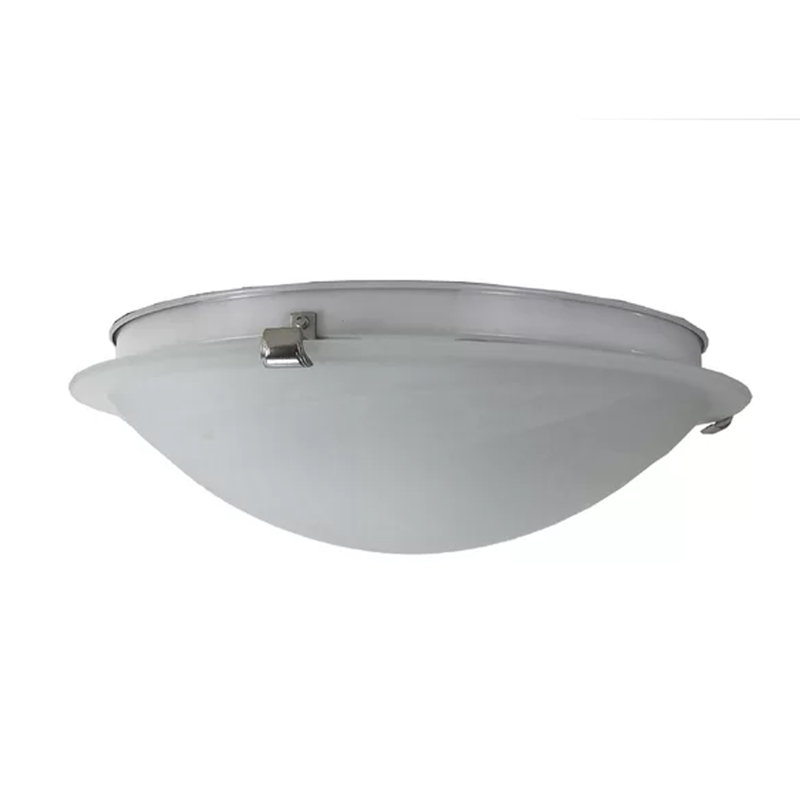 Gagnon Glass LED Flush Mount, 4" H x 12.25" W