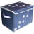 Large Dog Toys Storage Box 16" X 12" Pet Toy Storage Basket With Lid. Perfect Collapsible Canvas Bin For Cat Toys And Accessories Too
