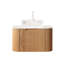 Lavabo en verre transparent 24 po-252059890