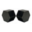 Table de chevet 47,24 "hexagonale Sumac Burmese 2PCS-1022399039