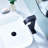 Single Handle Bathroom Vanity Sink Faucet with Waterfall Spout-115721451