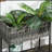 Elevated Planter Box with Rattan Wicker Look-111224552