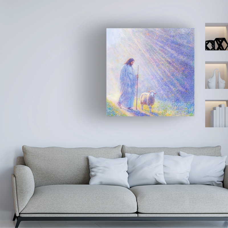 Art sur toile «lumineux», H 24 po x l 24 po