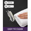 Tapis de sol de cuisine rembourré en mousse à mémoire de forme et anti-fatigue, 17 x 59 po, rembourré de mousse à mémoire de forme