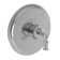 Taft 3/4" Round Thermostatic Trim Plate With Handle