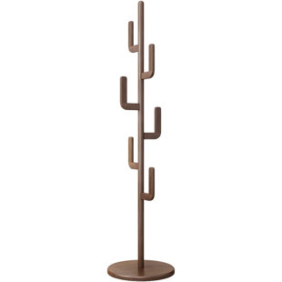 Wooden Freestanding Coat Rack, Tree-Style Coat Stand