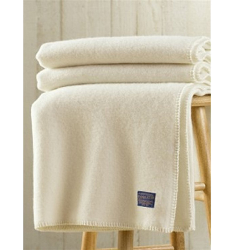 Pendleton Eco Wise Ivory Blanket, Twin XL