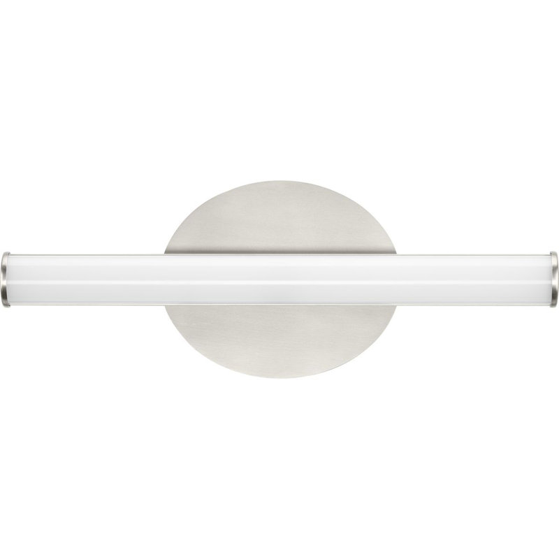 Éclairage de salle de bain 1 lumière DEL à intensité variable Bloem, Nickel brossé