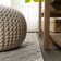 Chaliah High-Low Pile Mini-Diamond Trellis Beige Indoor/Outdoor Rug