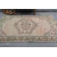 Grand tapis turc rétro pour salon bohémien - tapis de salon décoratif brun antique