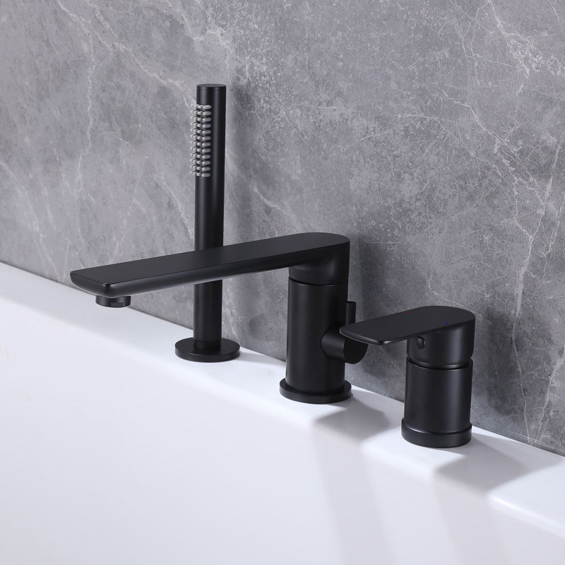 Deck Tub Spout with Diverter