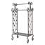 Bellmont Metal Freestanding Towel Rack with Storage Shelf