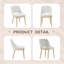 49cm H Fabric Upholstered Side Chair in Beige-1855059735-1855059752