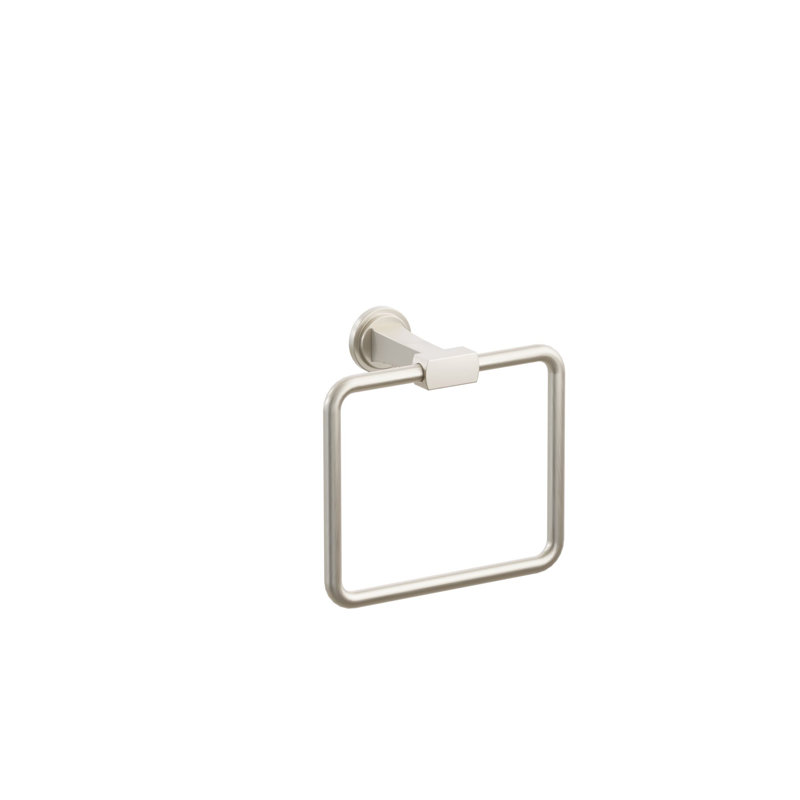 Towel Ring, Satin Nickel