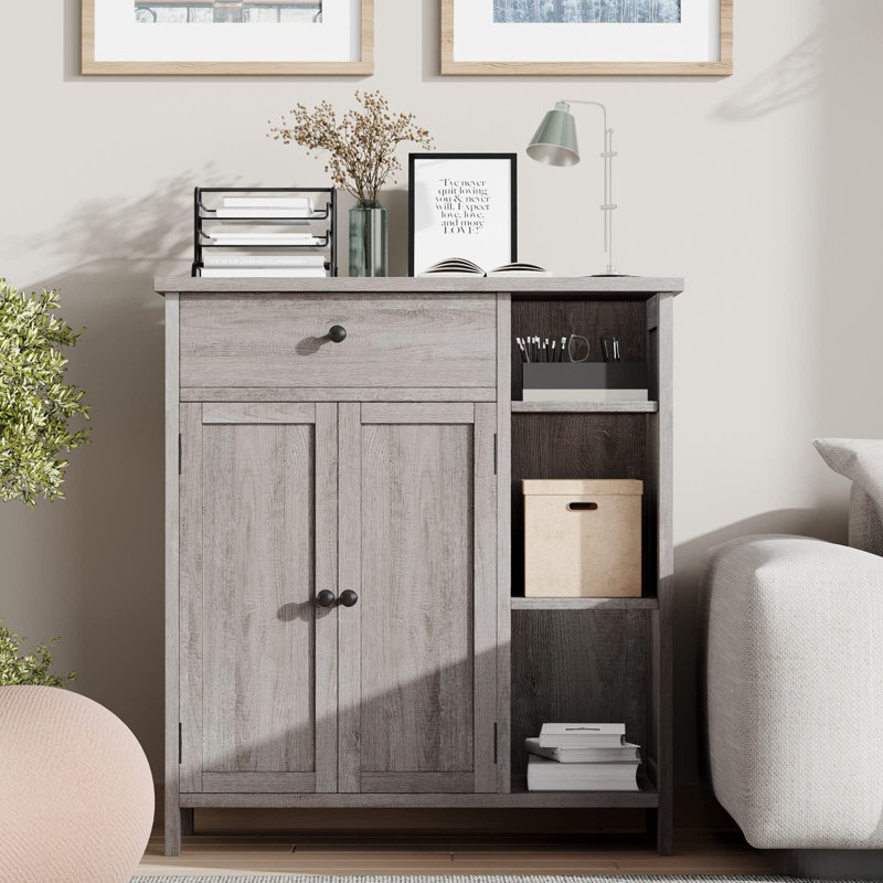 Bathroom Cabinet, Light Gray