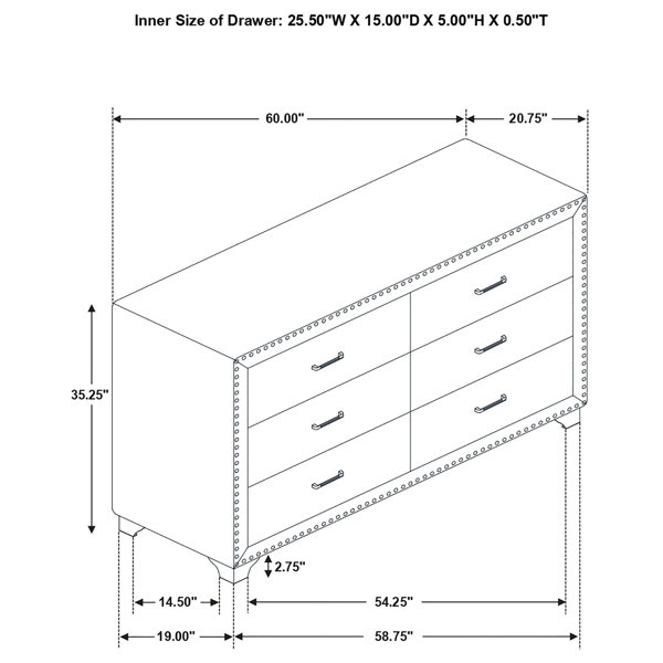 Dimensions du produit