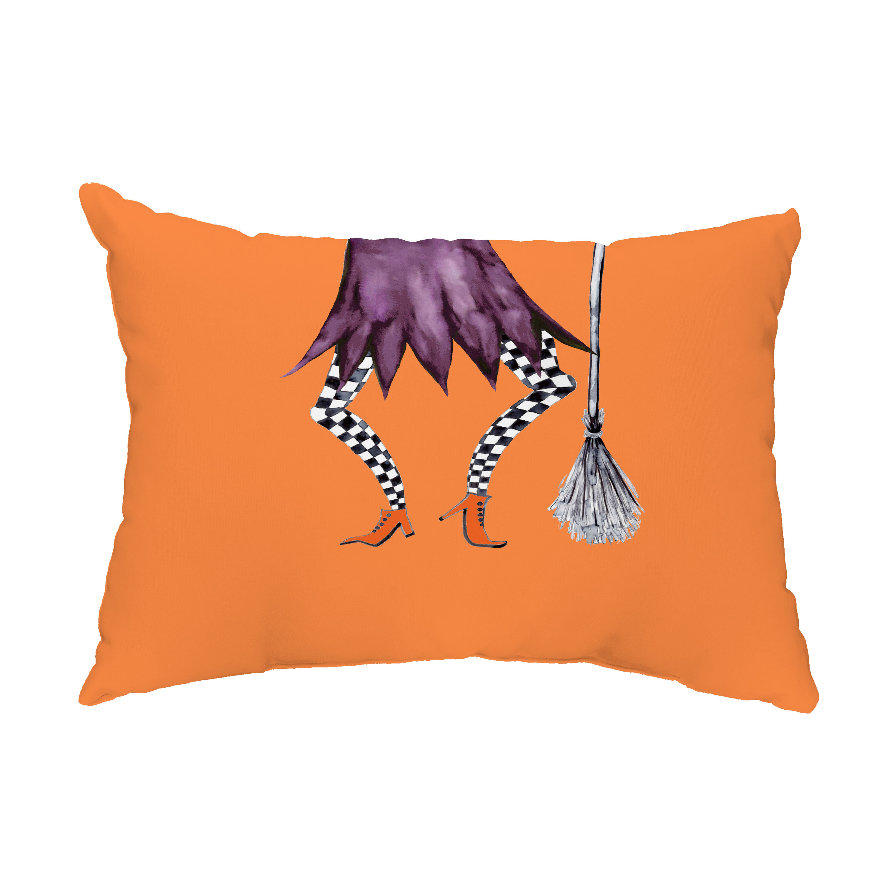 Sowder Happy Halloween Pumpkins Lumbar Pillow The Holiday Aisle Location: Indoor/Outdoor Use