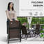 Patio Dining Armchair with Cushion