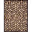 Wool Oriental Area Rug in Chocolate/Beige/Red-1603619127