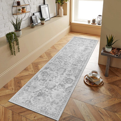 Tapis gris / oriental