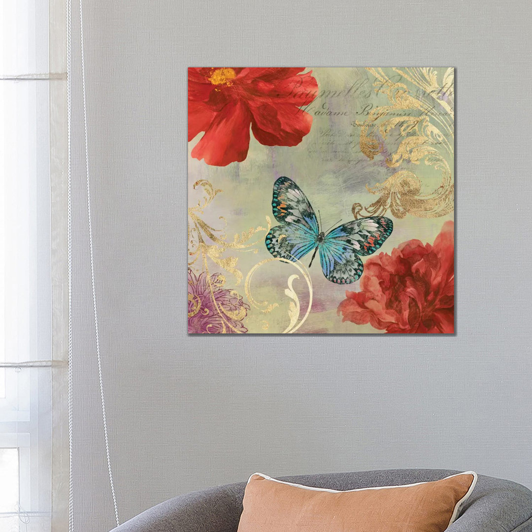 Cottage Red by Asia Jensen - Wrapped Canvas Graphic Art