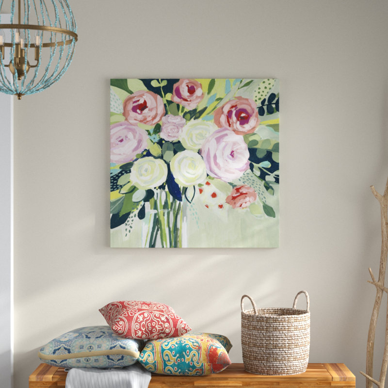 Let The Light In II by Victoria Borges - Wrapped Canvas Painting, 91cm H x 91cm W