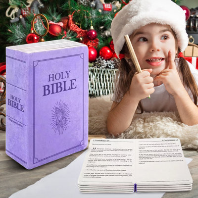 Bible  Book That Opens Holy Bible  Book Book Shape Bible Verse  Openable Book  Bible Gifts For Women
