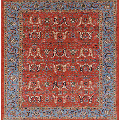 Tapis oriental rouge / bleu Madteos