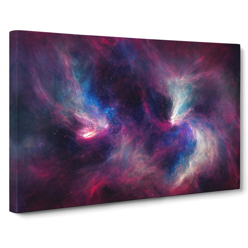 Galaxy Vol.4 - Wrapped Canvas Painting, 35cm H x 50cm W x 3cm D