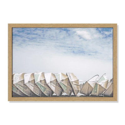 Hennecy "Wooden Boats" Print by Leah Straatsma