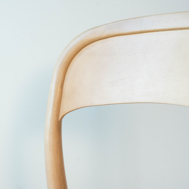 Chaise rembourrée Loar, Blond, Blé