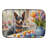 Decorating Easter Australian Cattle Dog Dish Drying Mat