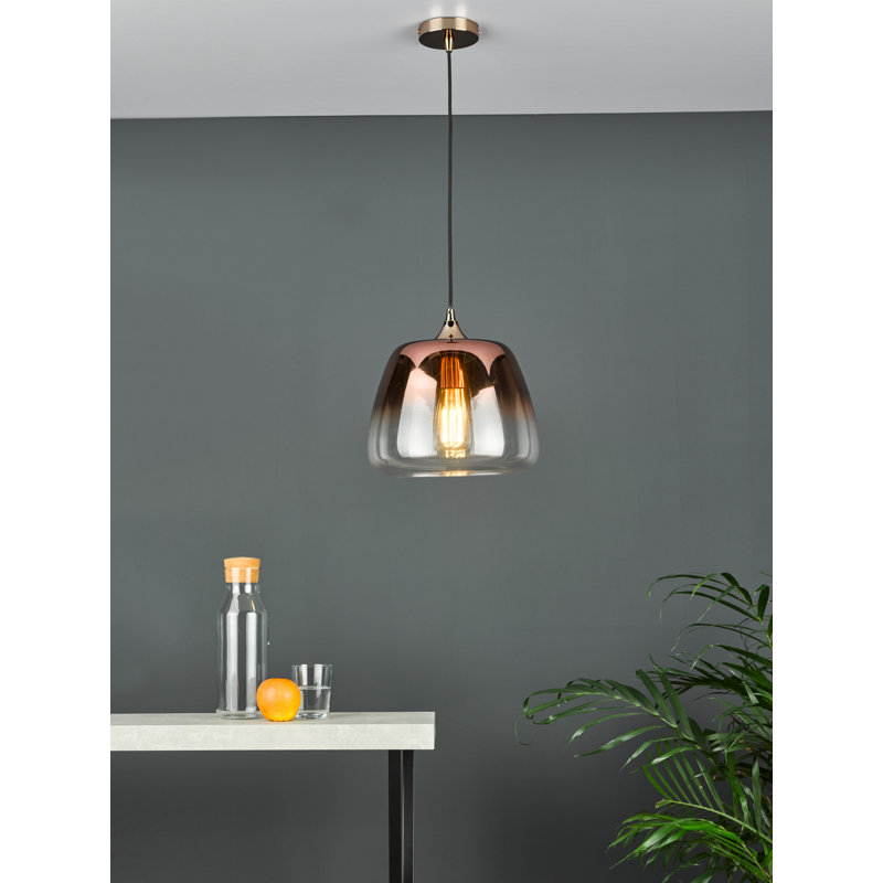 Achary 1 - Light Copper Pendant