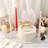 Glass Taper Candle Holder Set Of 24 - Clear Crystal Candlestick Holders For Tapered Candles, Elegant Candle Stick Holder Set For Wedding Party Christmas Thanksgiving Festival