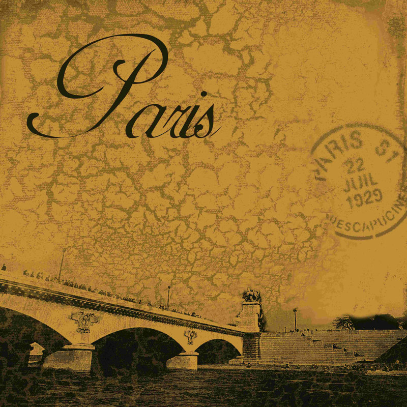 Paris 3, H 36 po x l 36 po