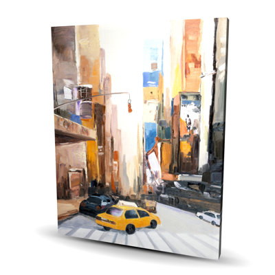 N-y early in the morning - Beige Bedroom Canvas for Home Decor